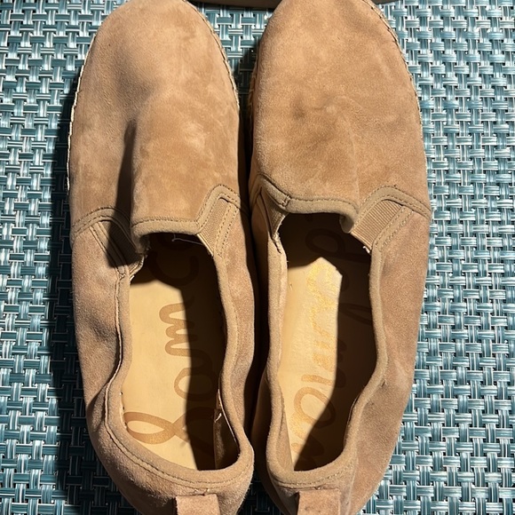 Sam Edelman Carrin Suede Leather Espadrille Loafer - Size 10.5 - Picture 5 of 6